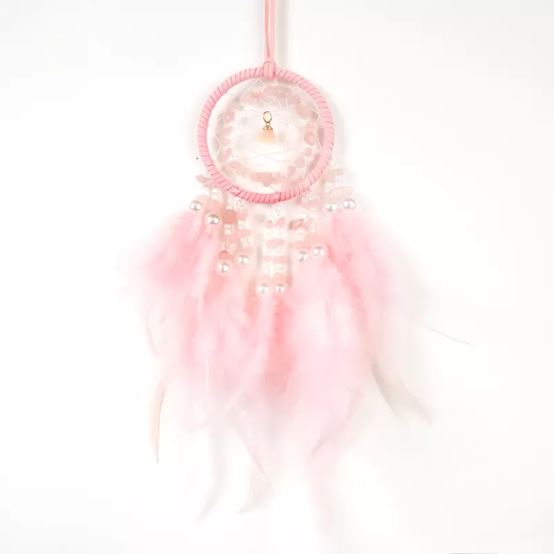 Kristall Drömfångare Rosenkvarts