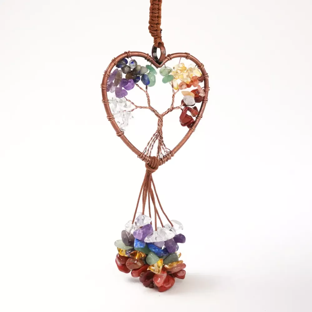 Krystall Anheng Chakra Hjerte