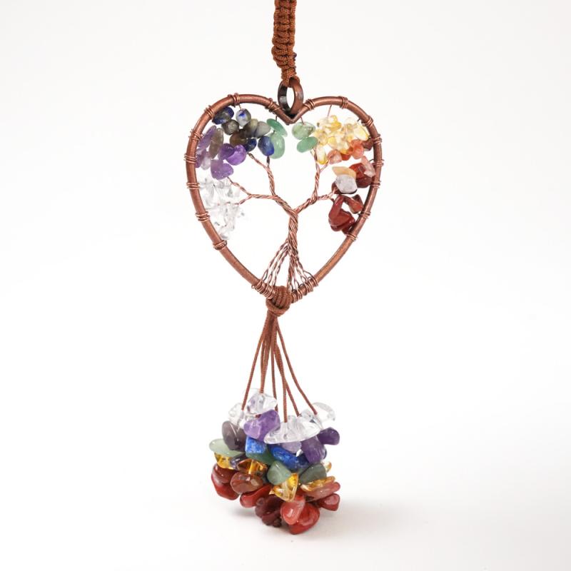 Kristall Hänge Chakra Hjärta