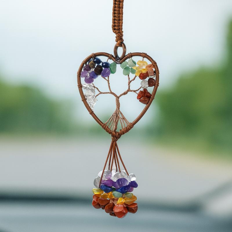 Kristall Hänge Chakra Hjärta