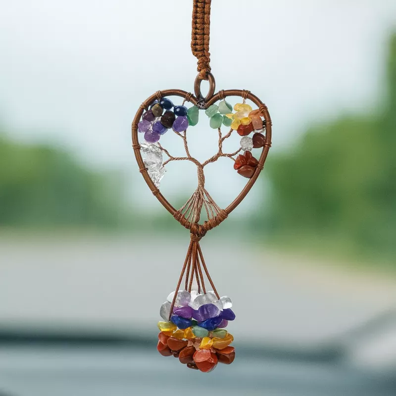 Krystall Anheng Chakra Hjerte