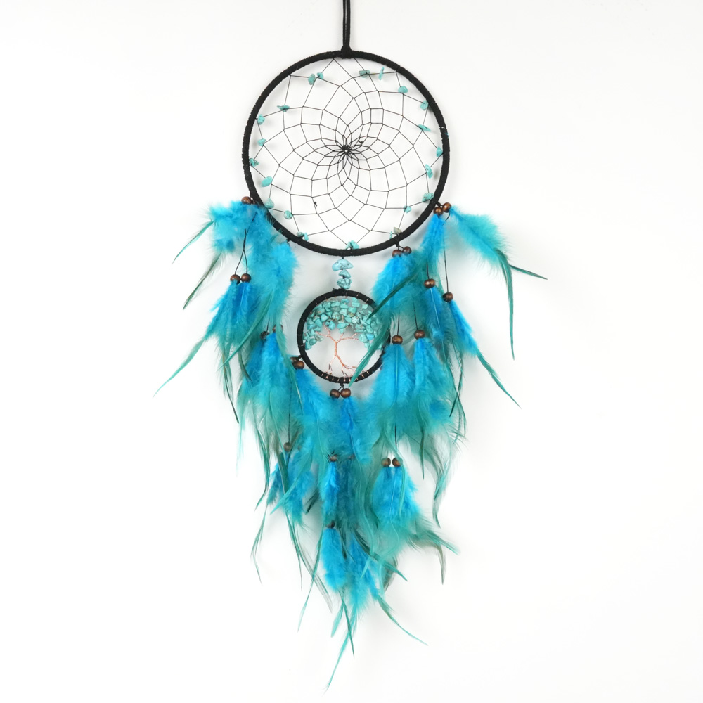 Krystall Drømmefanger Turquoise