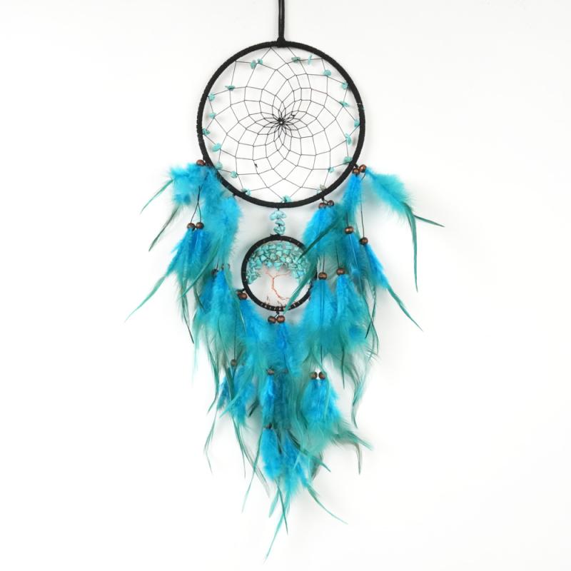 Kristall Drömfångare Turkos