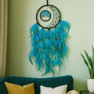 Krystall Drømmefanger Turquoise