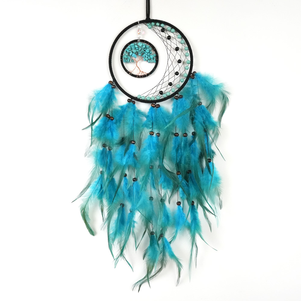 Krystall Drømmefanger Turquoise