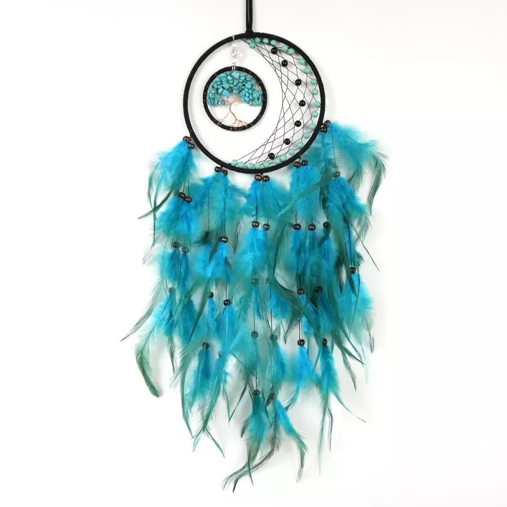 Krystall Drømmefanger Turquoise