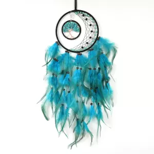 Kristall Drömfångare Turkos