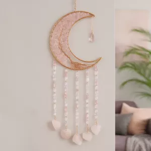 Kristall Drömfångare Rosenkvarts