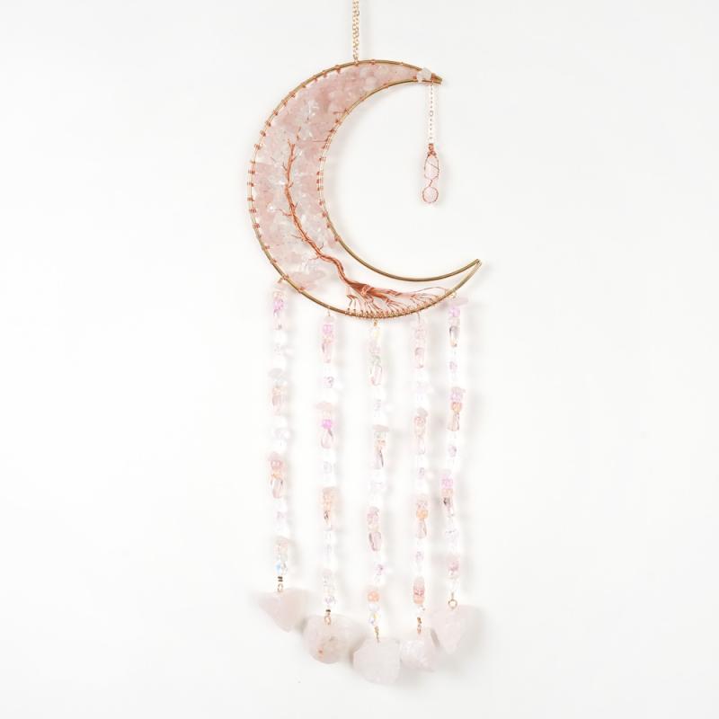 Kristall Drömfångare Rosenkvarts