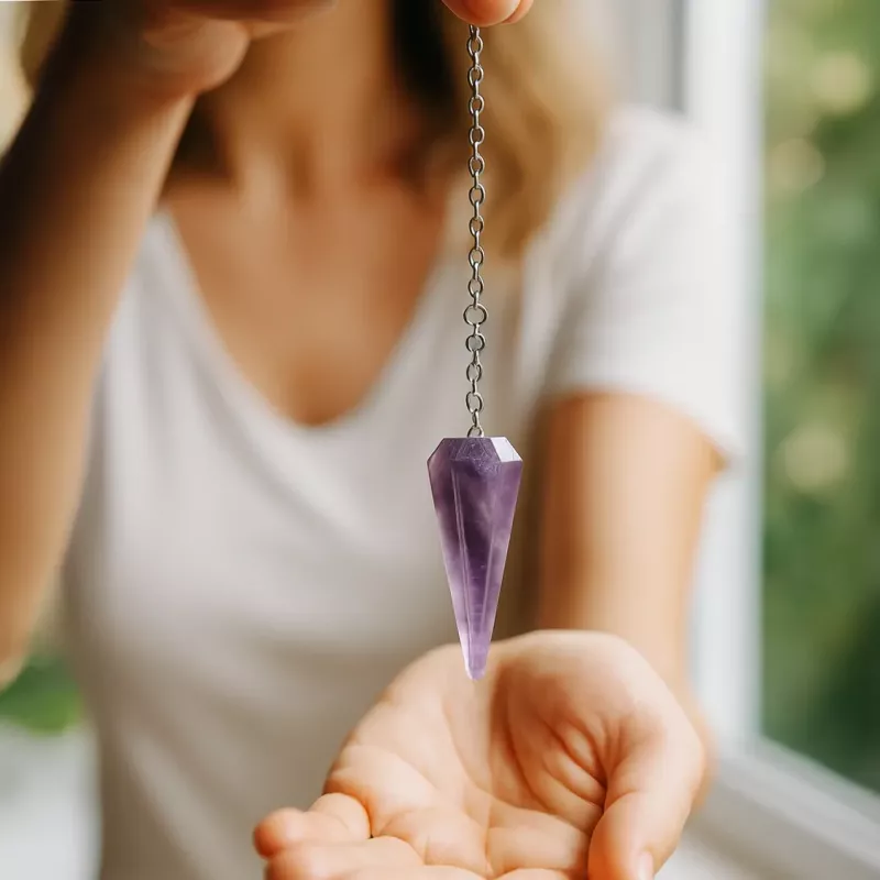 Krystall Pendel Ametyst