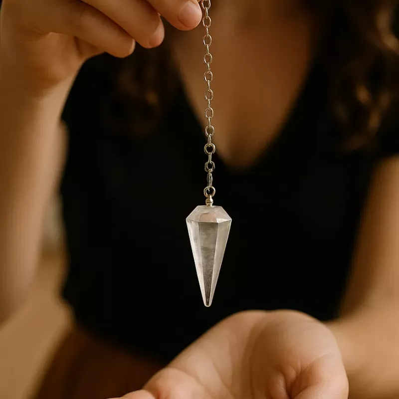 Krystall Pendel Bergkrystall