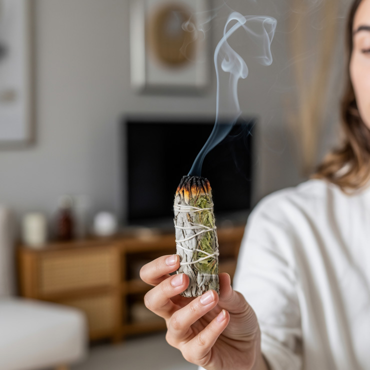 Smudge Salvia & Mynteblader