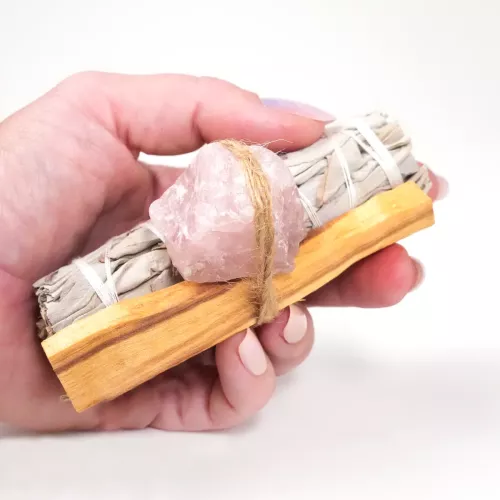 Smudge Palo Santo & Rosenkvarts