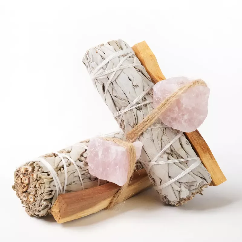 Smudge Palo Santo & Rosenkvarts