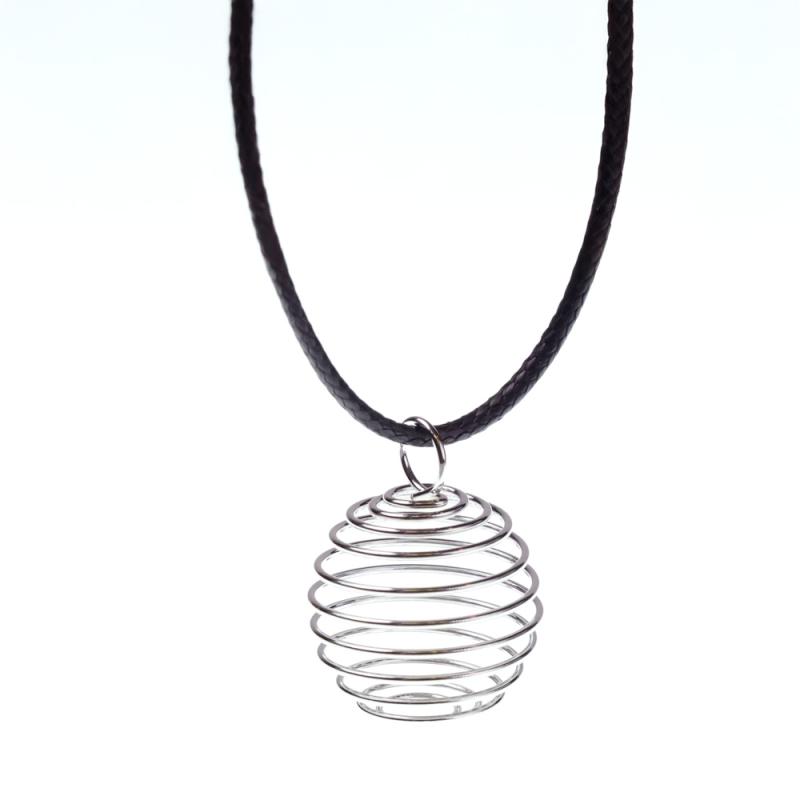 Kristall Halsband Spiralbur