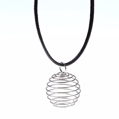 Kristall Halsband Spiralbur