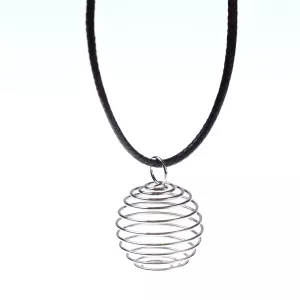 Kristall Halsband Spiralbur