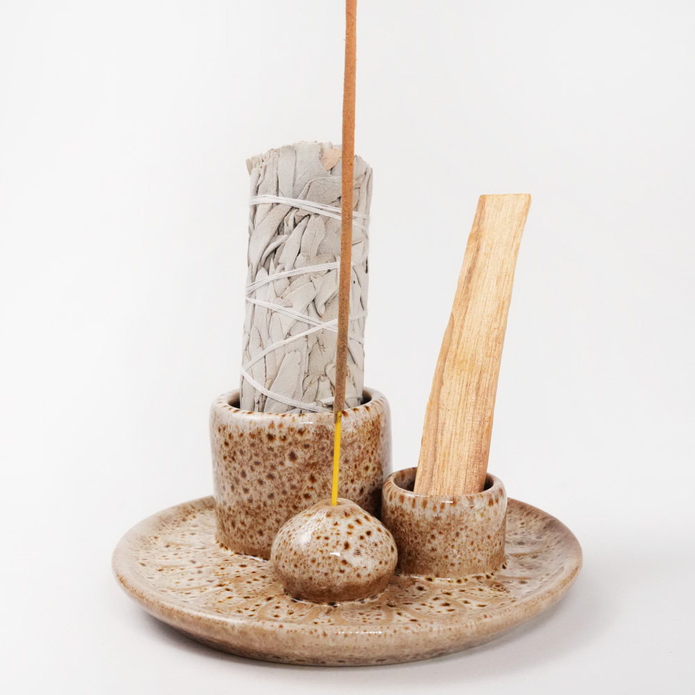 Røkelsesholder Smudge skål