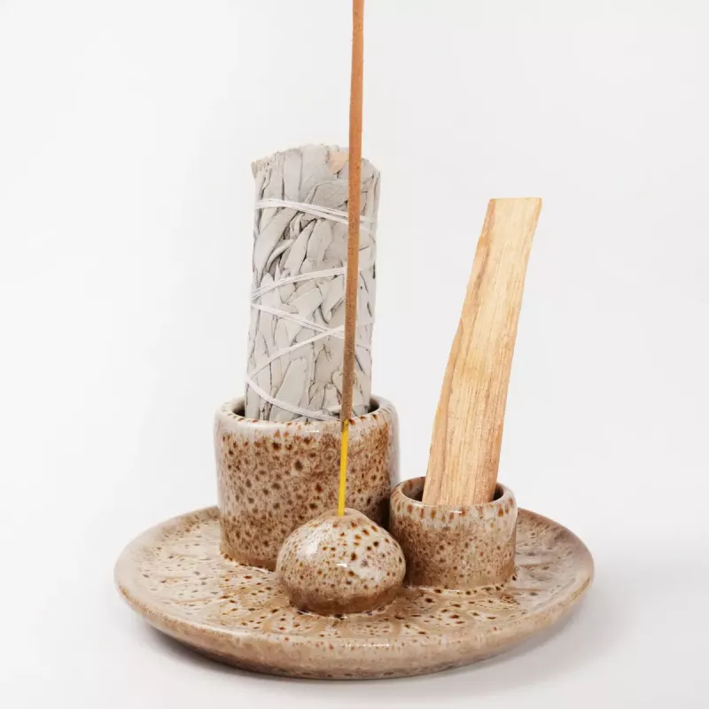 Røkelsesholder Smudge skål