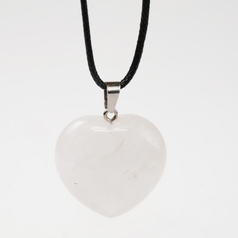 Kristall Hjärta Bergkristall Hänge