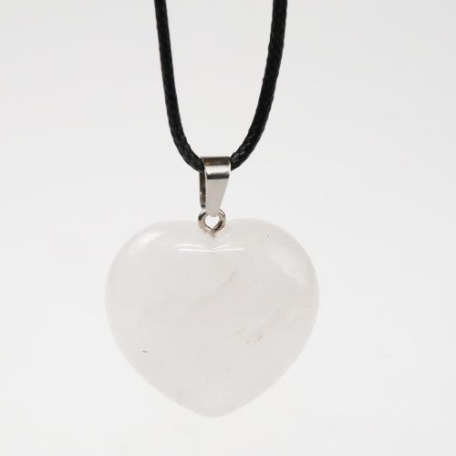 Krystall Hjerte Bergkrystall Anheng