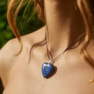 Krystall Hjerte Lapis Lazuli Anheng