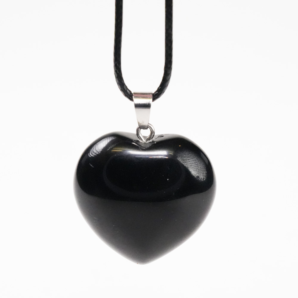 Krystall Hjerte Obsidian Anheng