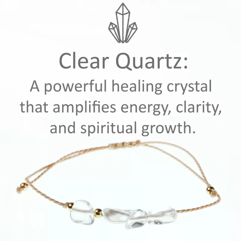 Krystall Armbånd Jomfruen