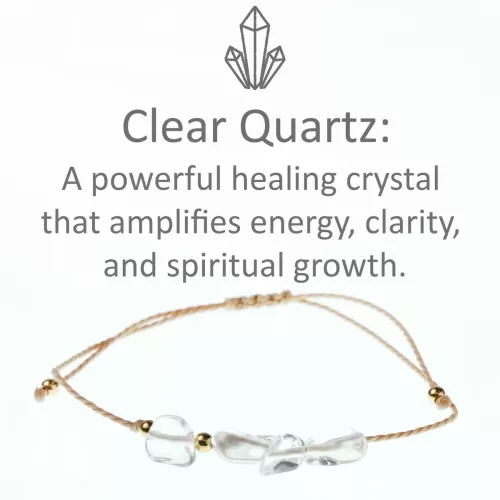 Kristall Armband Jungfrun