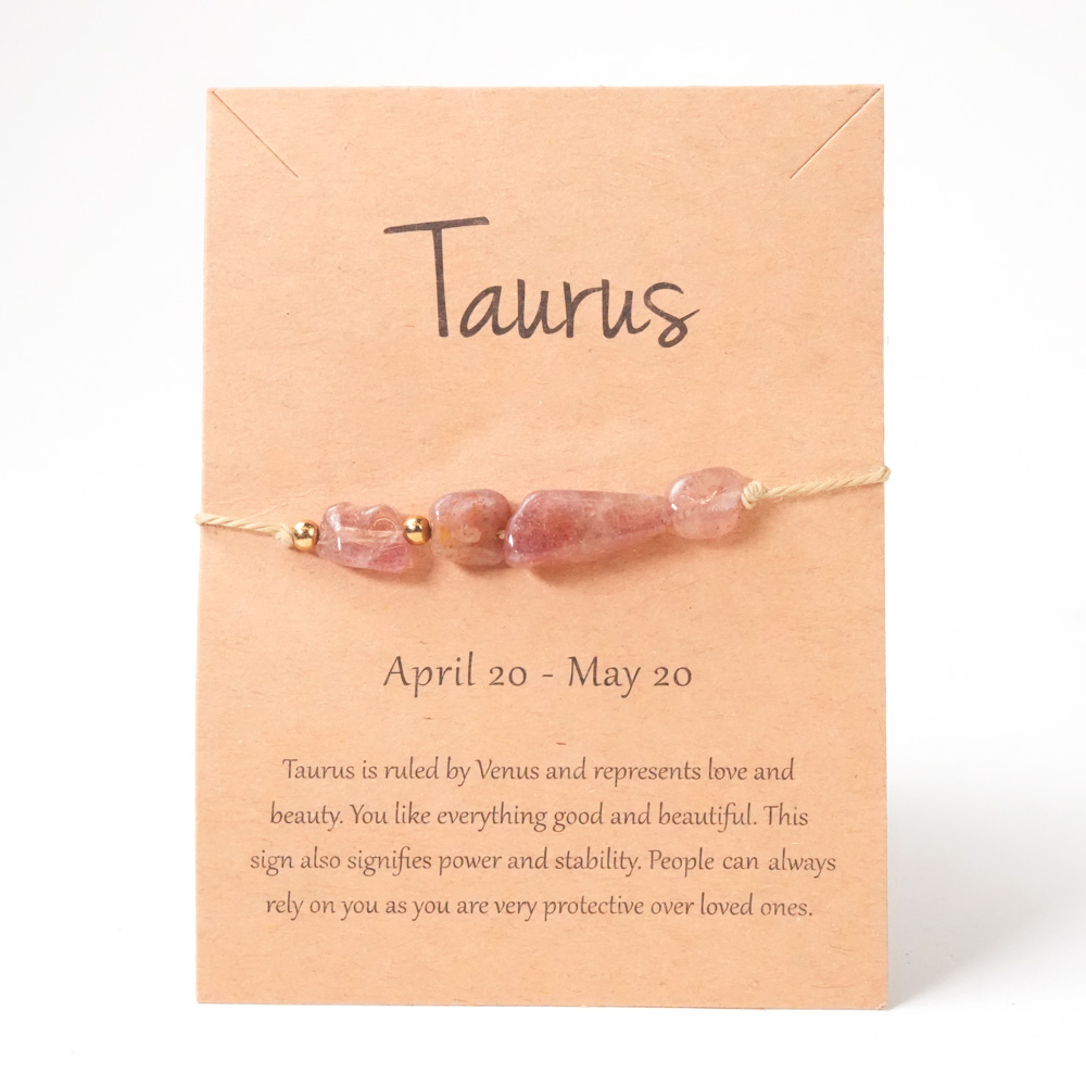 Krystall Armbånd Tyren