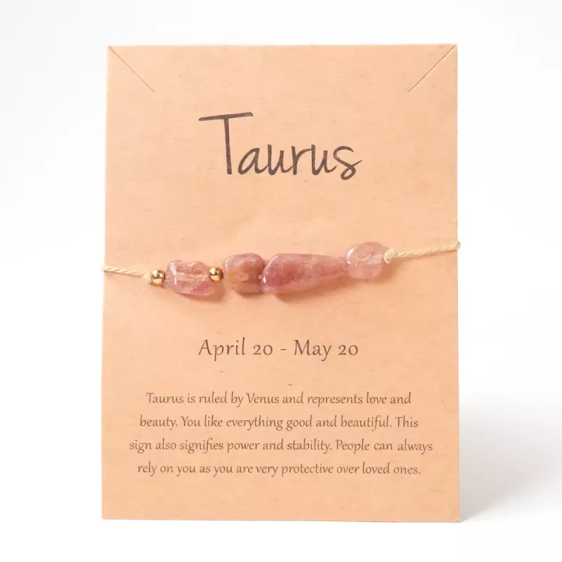 Krystall Armbånd Tyren