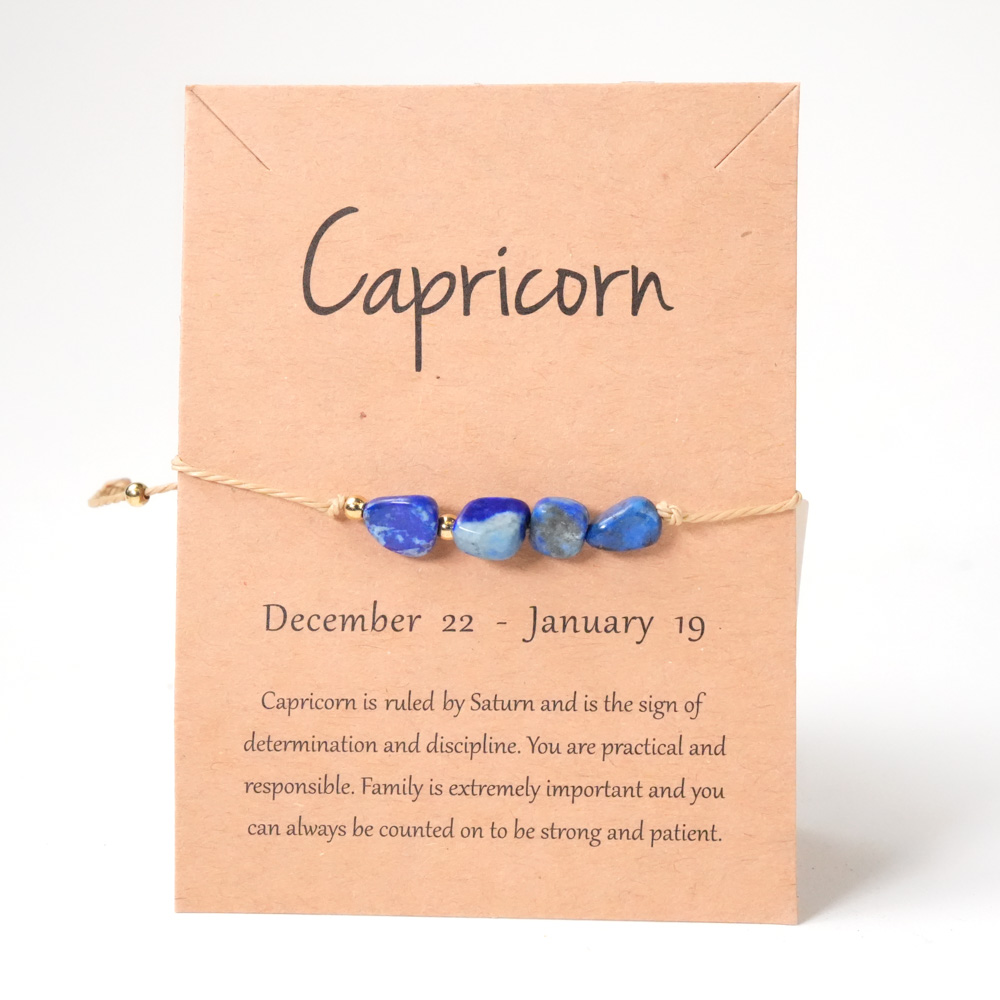 Krystall Armbånd Steinbukken