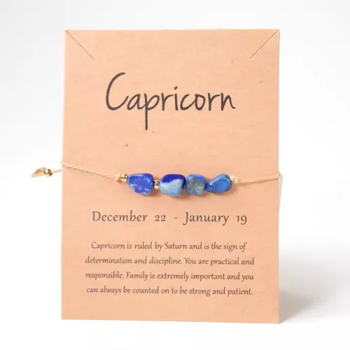 Kristall Armband Stenbocken