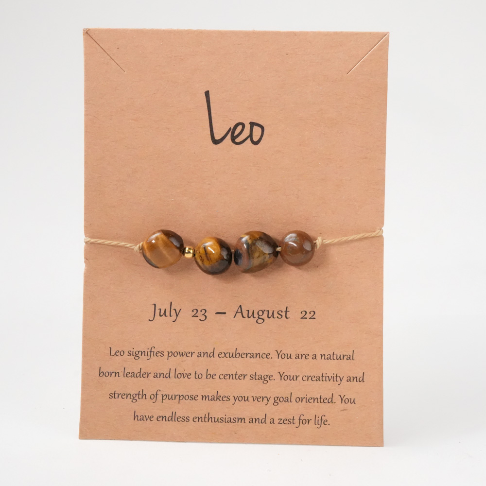 Krystall Armbånd Løve