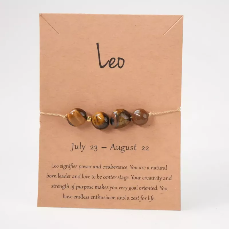 Krystall Armbånd Løve