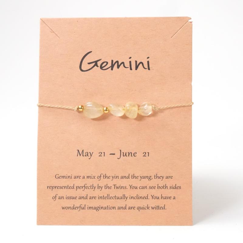 Kristall Armband Tvillingarna