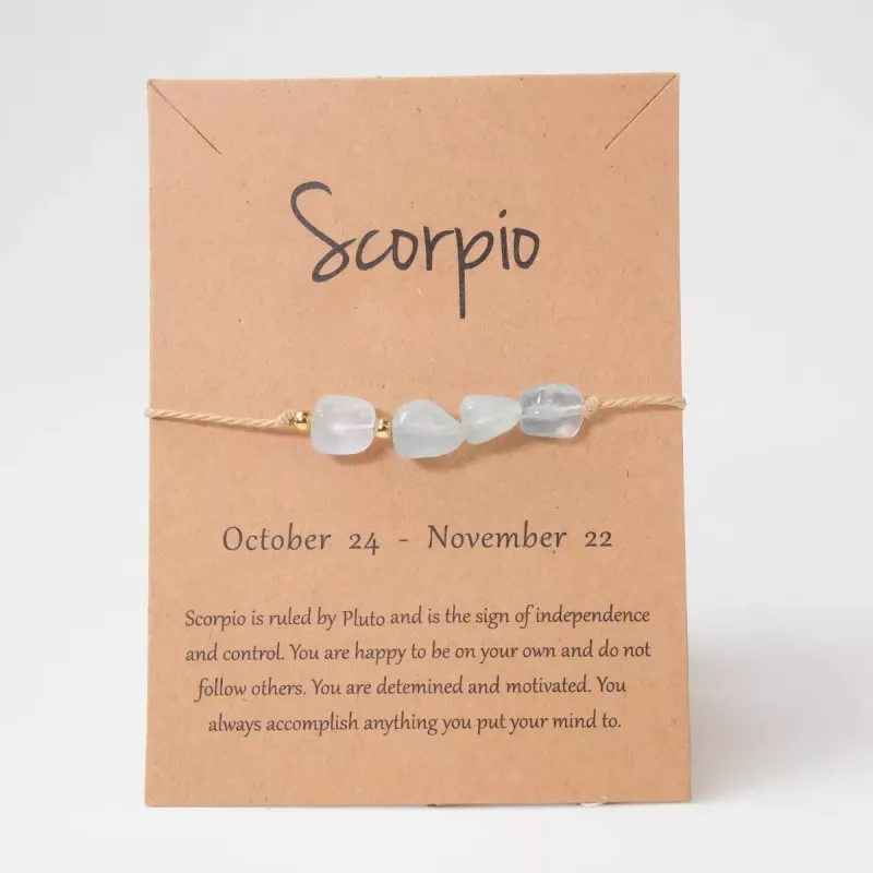 Krystall Armbånd Skorpionen