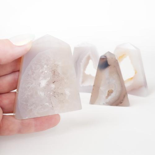 Krystall Tårn Agat Geode