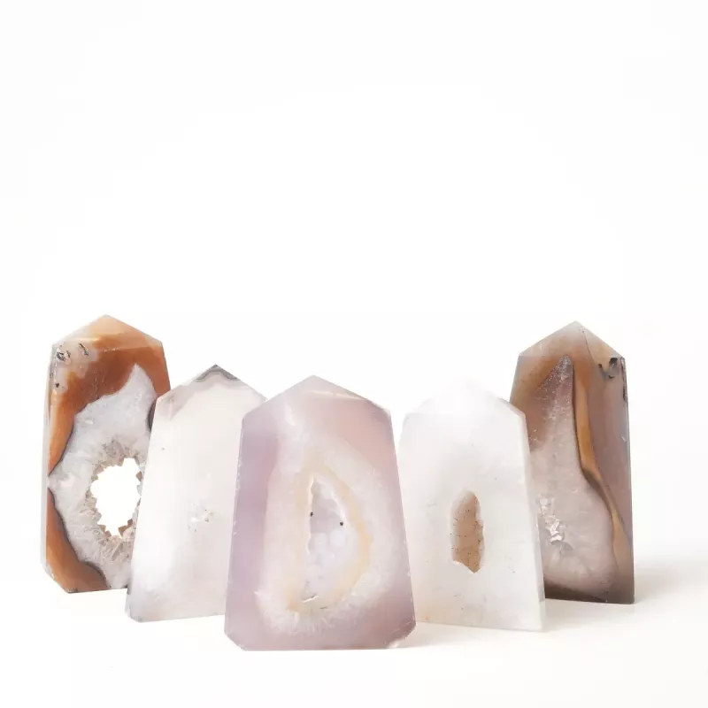 Krystall Tårn Agat Geode