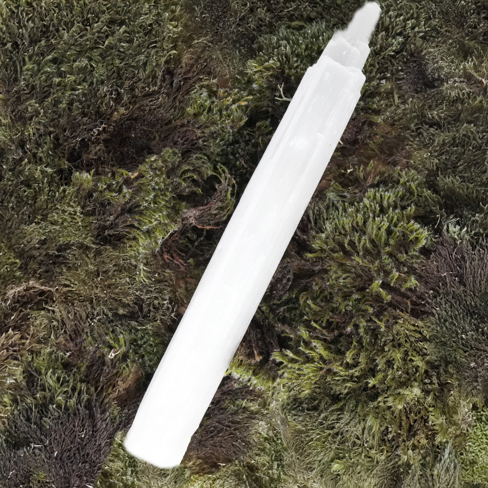 Krystall Selenitt Rå Tårn XL