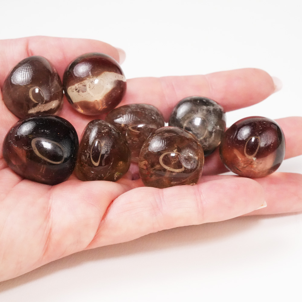 Krystall Polert Røykkvarts