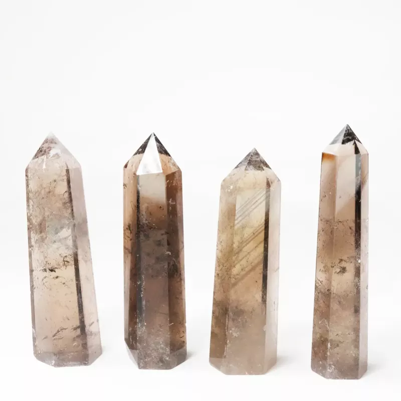 Krystall Torn Røykkvarts