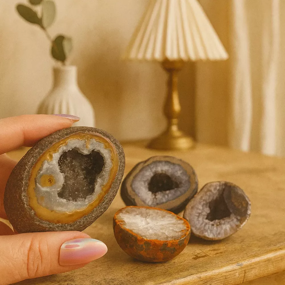 Krystall Agat Geode