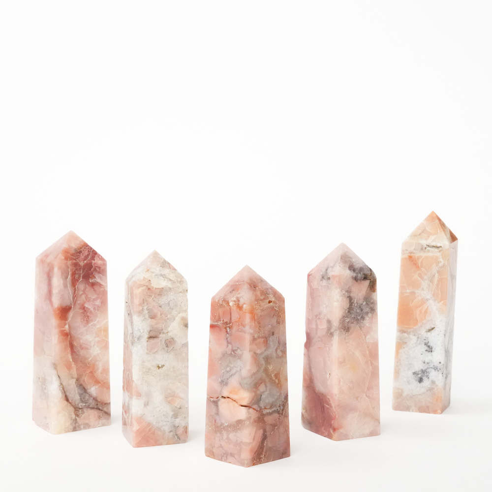 Krystall Blomster Agat Tårn