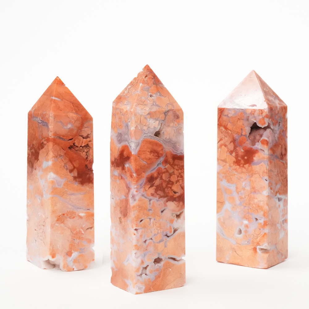 Krystall Blomster Agat Tårn