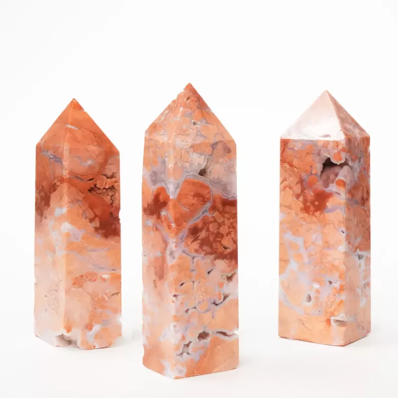 Krystall Blomster Agat Tårn