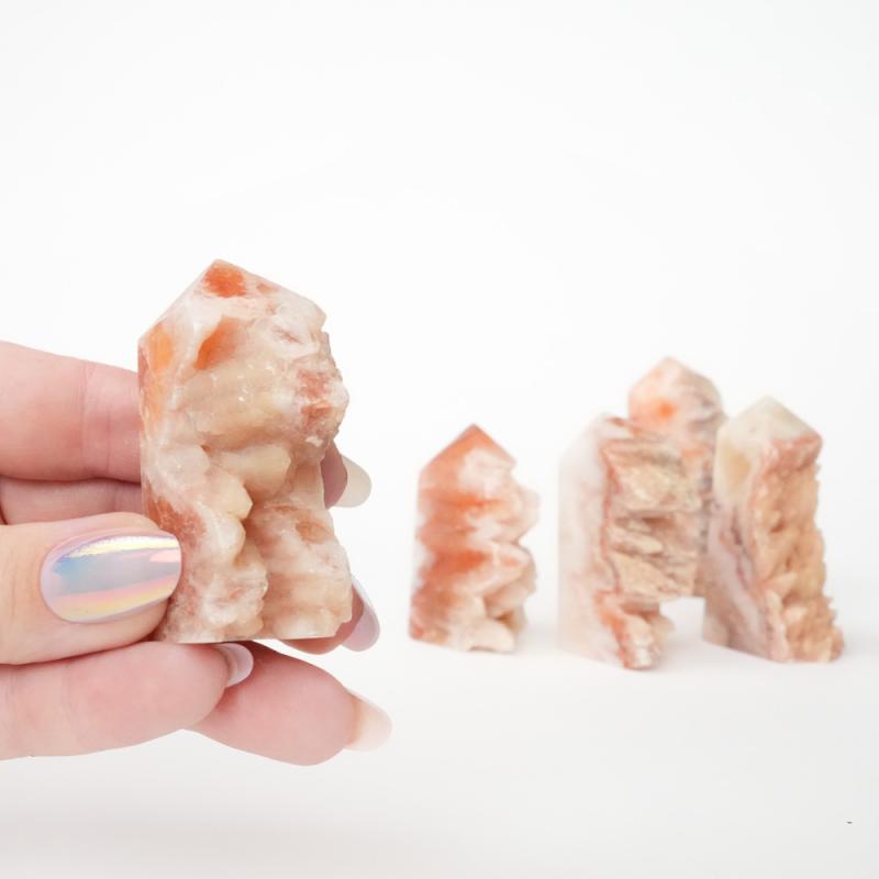 Kristall Orange Kalcit