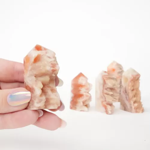 Kristall Orange Kalcit