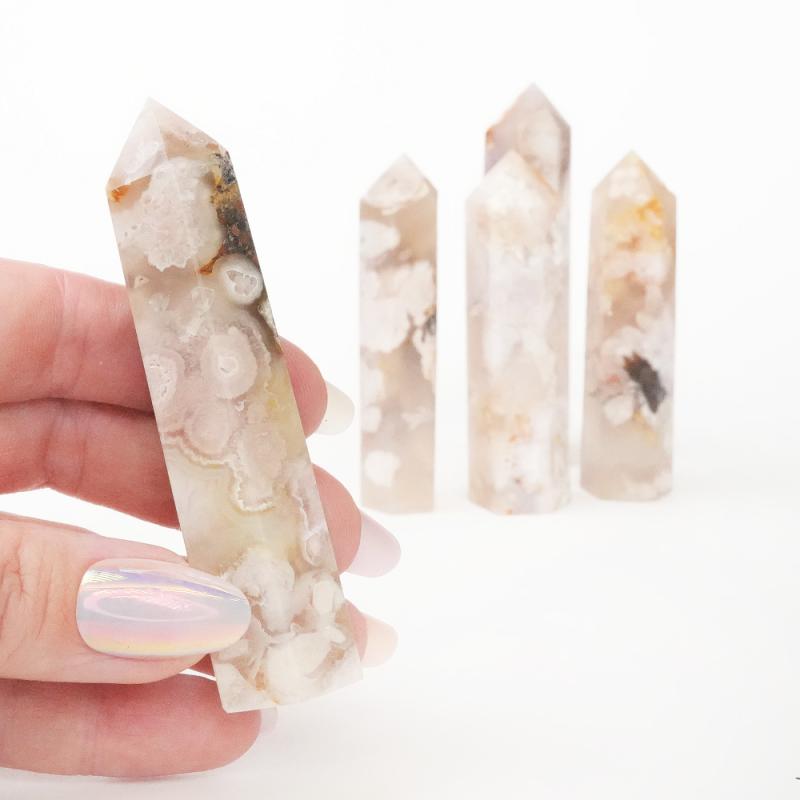 Kristall Blomster Agat Torn