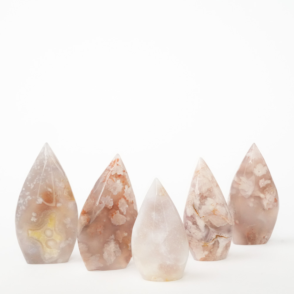 Krystall Blomster Agat Dråpe